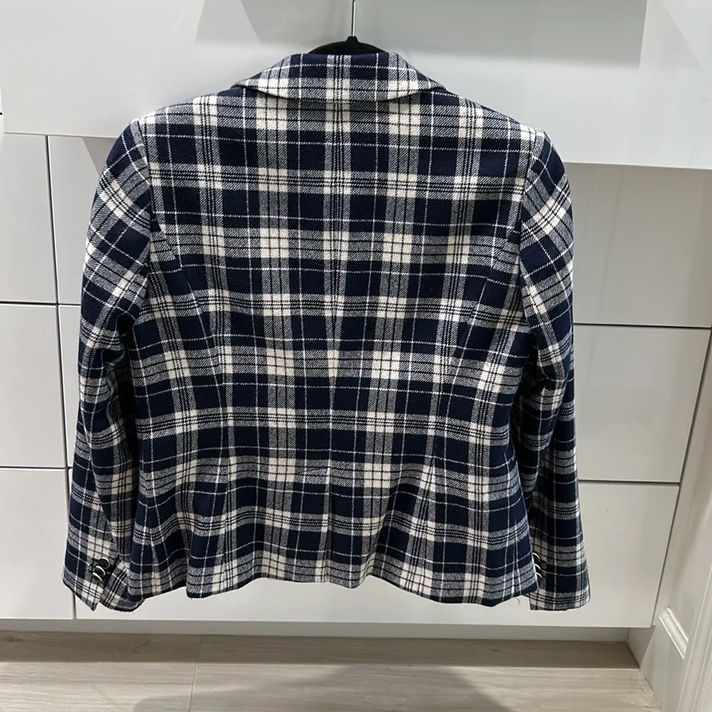 Brooks Brother plaid blazer jacket coat - Picture 2 of 7